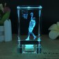 Crystal Cube Figurine NBA Basketball Star Stephen Curry Model Crystal Ornaments