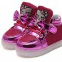 Children Kids LED Luminous Light up Shoes Cool Casual Sportswear Sneakers Cute