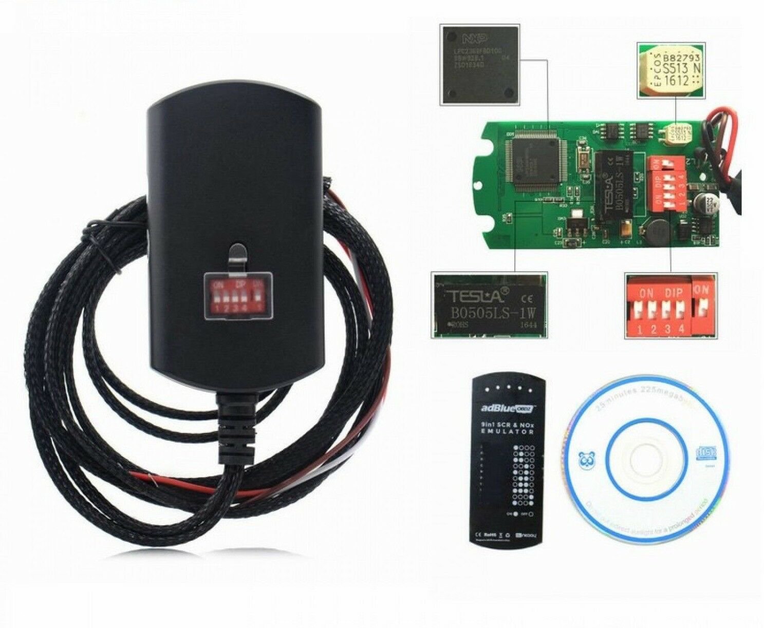 9In1 Emulation Box For Multi-Brands Trucks Universal Truck Emulator Box