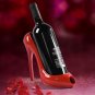Wine Holder Bottle Shoe Heel High Gift Caddy Red Decorative Wine Rack Practical