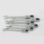 8-13mm Flexible Head Ratchet Spanner Combination Wrench A Set Of Keys Gear Ring