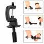Long Hair Training Head Model Hairdressing Clamp Stand Dummy Practice Mannequin