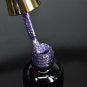 New 12 Color Nail Art Uv Led 12ml Nail Enamel Platinum Glitter DIY Soak Off Gel