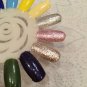 New 12 Color Nail Art Uv Led 12ml Nail Enamel Platinum Glitter DIY Soak Off Gel