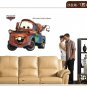 Cartoon 3d Wall Sticker Through The Brick Pixar Car For Kids Rooms Children Wall