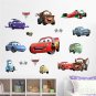 Cartoon 3d Wall Sticker Through The Brick Pixar Car For Kids Rooms Children Wall