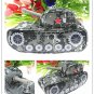 Tank Pencil Case Cute School Pen Pouch Bag With Lock for Boys Double Zip Kids