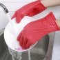1pc Heat Resistant Kitchen Glove Thick Barbecue Grilling Glove Silicon BBQ Grill