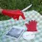 1pc Heat Resistant Kitchen Glove Thick Barbecue Grilling Glove Silicon BBQ Grill