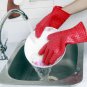 1pc Heat Resistant Kitchen Glove Thick Barbecue Grilling Glove Silicon BBQ Grill