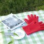 1pc Heat Resistant Kitchen Glove Thick Barbecue Grilling Glove Silicon BBQ Grill