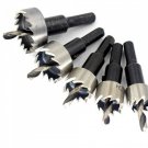 5Pcs 16-30mm Hole Saw Cutter Drill Bit Set HSS Hole Saw Drill Sheet Metal Reamer