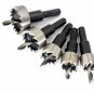 5Pcs 16-30mm Hole Saw Cutter Drill Bit Set HSS Hole Saw Drill Sheet Metal Reamer