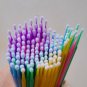 100pcs/bag Durable Micro Disposable Eyelash Extension Makeup Brushes Individual