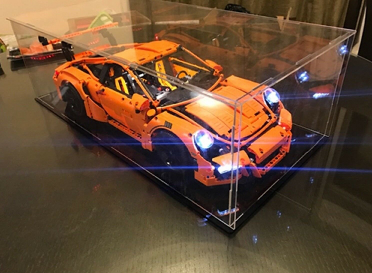 MTELE LED Light Up Kit For Technic Porsche 911 GT3 RS Building Block Light Set