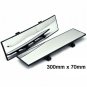 Car Rear View Mirror 300mm Wide Curve Panorama Clear Black Back Inside Indoor