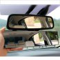 Car Rear View Mirror 300mm Wide Curve Panorama Clear Black Back Inside Indoor