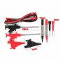New 12pcs Electronic Specialties Test Clips Leads Kit Heavy Duty Banana Tester