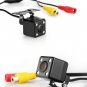 Universal Waterproof Car Back Reverse Camera CCD 4 LED Light Night Vision