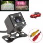 Universal Waterproof Car Back Reverse Camera CCD 4 LED Light Night Vision
