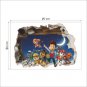Wall Sticker Popular American Children Cartoon Smart Boy Dogs Friends Home Decor