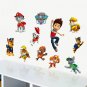 Wall Sticker Popular American Children Cartoon Smart Boy Dogs Friends Home Decor