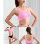 3Pcs/Set Women Genie Bra Dual Layer Seamless Breathable Fitness Bra Vest Pads