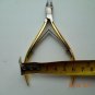 Nail Cuticle Scissors Manicure Clipper Cutter Stainless Steel Pedicure Scissor