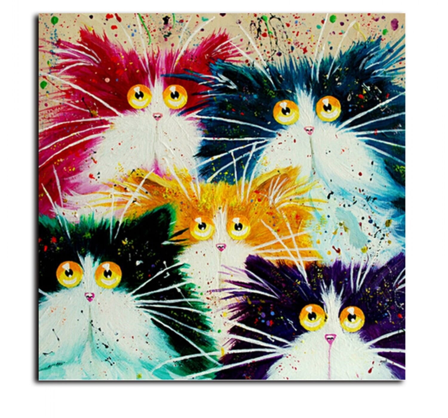 Framed Picture Painting By Numbers DIY Coloring By Numbers On Canvas Colors