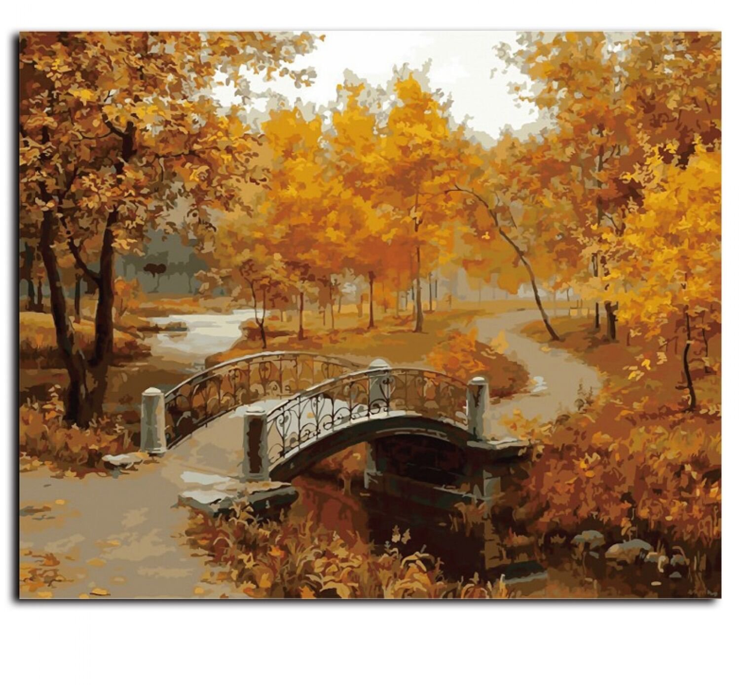 Frameless Wall Art Pictures Painting By Numbers DIY Digital Oil Painting Canvas