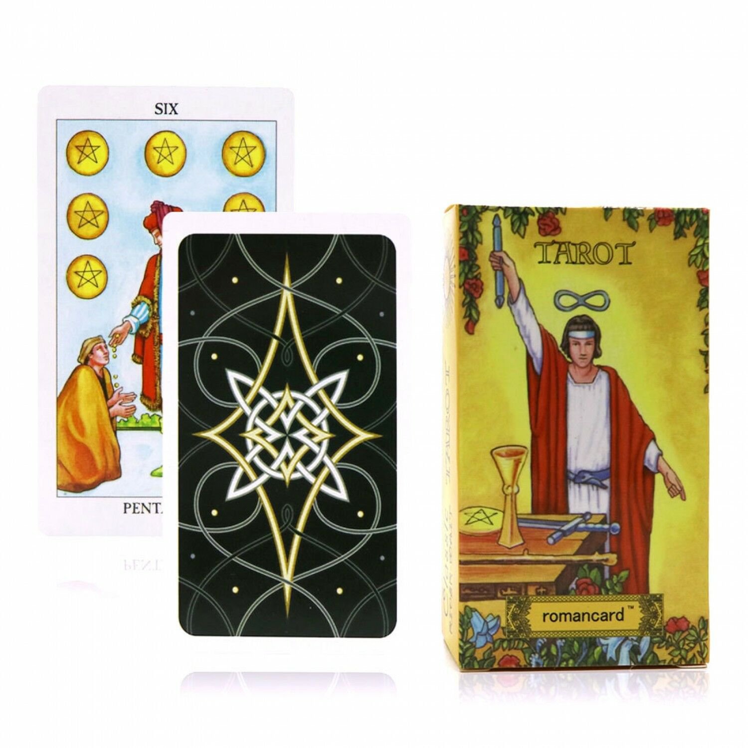 Romancard Full English Tarot Cards Factory Made High Quality Tarot Card Cool New