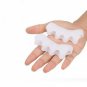 2 Pcs/Pair  Silicone Foot Care Gel Bunion Protector Toe Separators Straightener