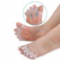 2 Pcs/Pair  Silicone Foot Care Gel Bunion Protector Toe Separators Straightener