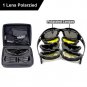 Polarized Army Goggles Military Sunglasses 4 Lens Kit Mens Desert Storm War Glas