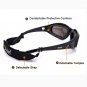 Polarized Army Goggles Military Sunglasses 4 Lens Kit Mens Desert Storm War Glas