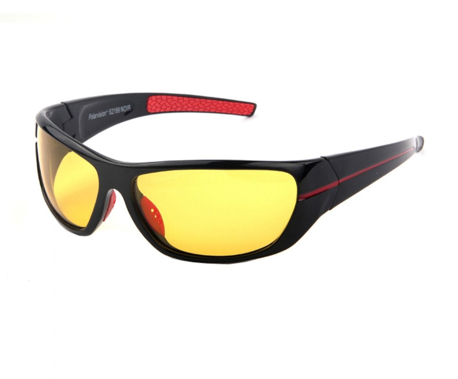 Mens Polarized Night Driving Sunglasses Brand Yellow Lens Night Vision Glasses