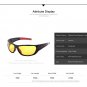 Mens Polarized Night Driving Sunglasses Brand Yellow Lens Night Vision Glasses