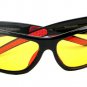 Mens Polarized Night Driving Sunglasses Brand Yellow Lens Night Vision Glasses