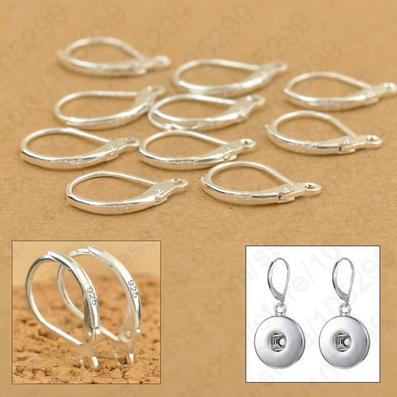 Jewellery Components 925 Sterling Silver Handmade DIY Beadings Findings JEXXI