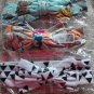 Newborn Flowers Print Floral Butterfly Bow Elastic Hair band Girls Turban Knot