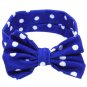 Newborn Flowers Print Floral Butterfly Bow Elastic Hair band Girls Turban Knot