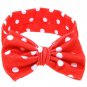Newborn Flowers Print Floral Butterfly Bow Elastic Hair band Girls Turban Knot