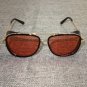 Tony Stark Iron Man Sunglasses Men Luxury Brand Eyewear Mirror Vintage Male Cool