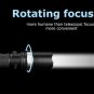 Lantern Rotary Zoomable Torch Flashlight Rechargeble Led Flashlight Waterproof