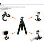 SnowHu For Gopro Accessories Set Hero 5 5S 4 3 Eken h9r h8 SJCAM Camera Xiaomi