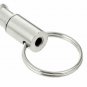 Outdoor EDC Tool Tactical Double Key Ring Locking Carabine Stainless Hanging