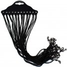 12Pcs Glasses String Black Nylon Cord Eyeglass Holder Sunglass Eyewear Glasses