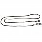 12Pcs Glasses String Black Nylon Cord Eyeglass Holder Sunglass Eyewear Glasses