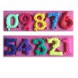Beautiful Numbers 3D Silicone Mold With Stick Hole Cake Chocolate Numbers Mold