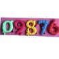 Beautiful Numbers 3D Silicone Mold With Stick Hole Cake Chocolate Numbers Mold